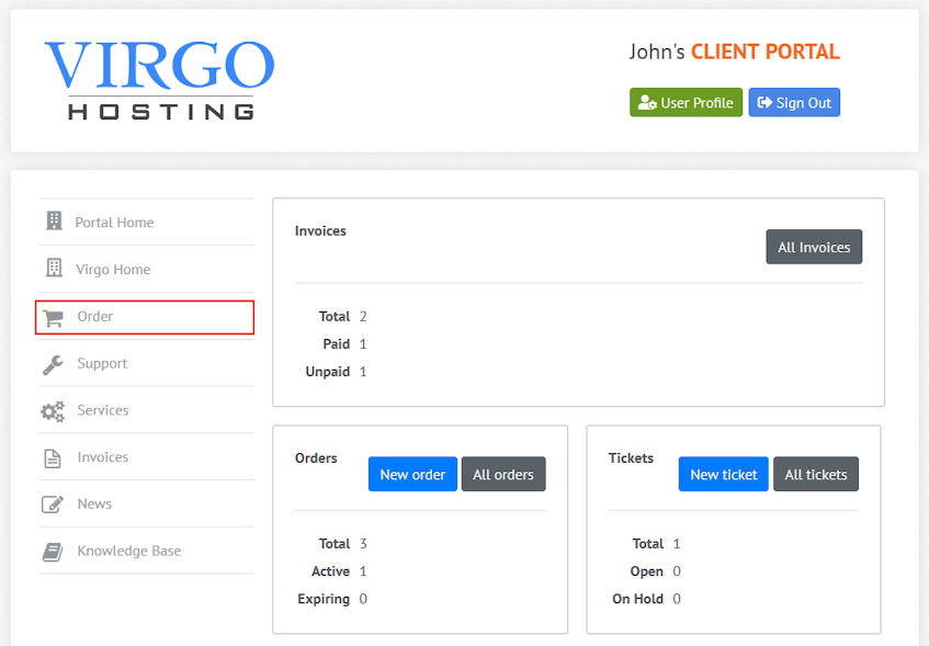 Virgo Hosting Client Portal Knowledge Base Interface Location Virgo Hosting Client Portal Knowledge Base Interface Location