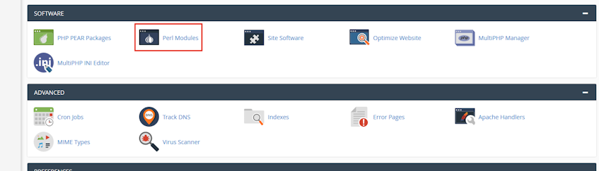 cPanel Perl Modules Location cPanel Perl Modules Location